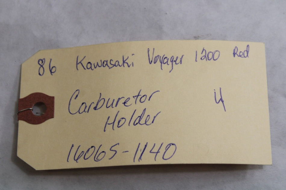 Carburetor Holder 16065-1140 1986 Kawasaki Voyager ZG1200