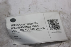 SPEEDOMETER (18764 MILES) 25005-1357 1987 VULCAN VN750A