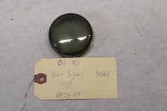 Turn Signal Lens Smoked 68973-00 Harley Davidson