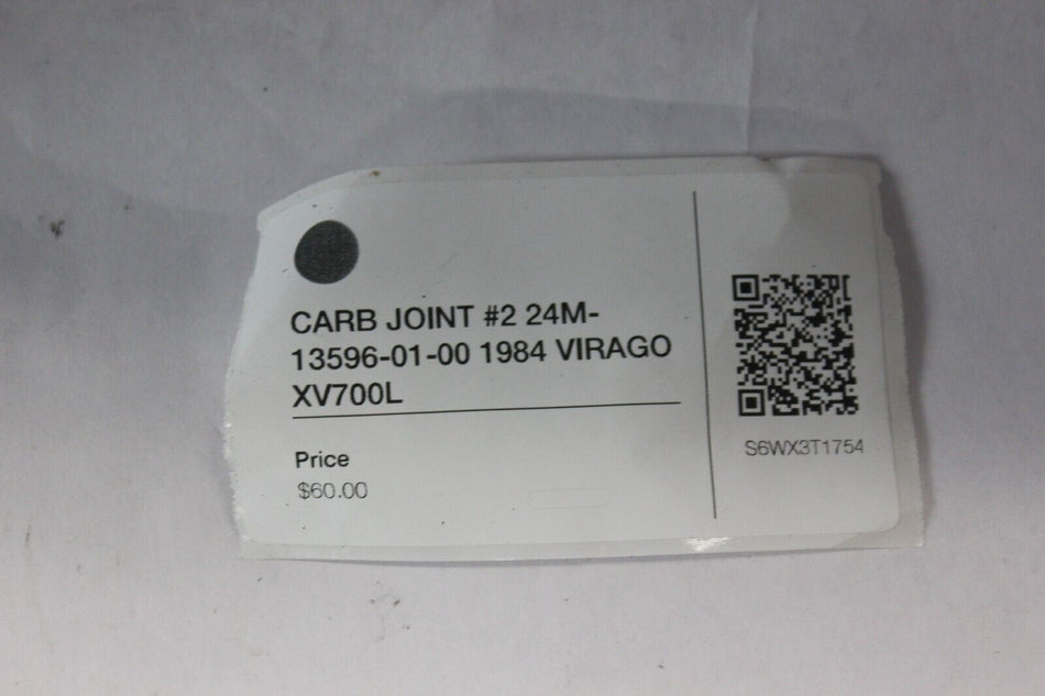 CARB JOINT #2 24M-13596-01-00 1984 Yamaha VIRAGO XV700L