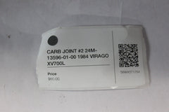 CARB JOINT #2 24M-13596-01-00 1984 Yamaha VIRAGO XV700L