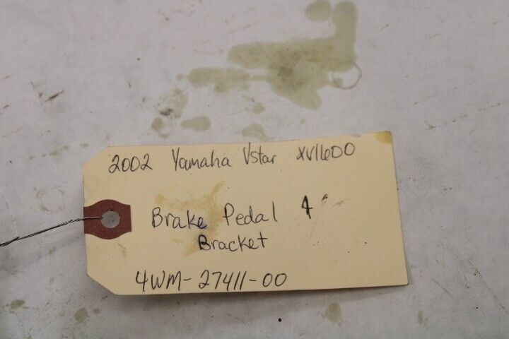 Brake Pedal Bracket 4 4WM-27411-00 2002 Yamaha RoadStar XV1600A