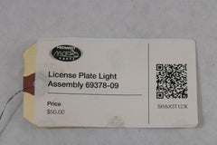 License Plate Light Assembly 69378-09 Harley Davidson