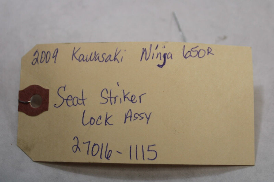 Seat Striker Lock Assy 27016-1115 2009 Kawasaki 650R Ninja EX650C9F