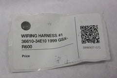 WIRING HARNESS #1 36610-34E10 1999 Suzuki GSX-R600