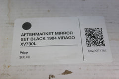AFTERMARKET MIRROR SET BLACK 1984 Yamaha VIRAGO XV700L