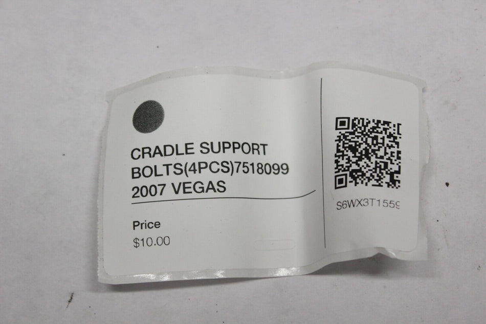 CRADLE SUPPORT BOLTS (4PCS) 7518099 2007 VEGAS Victory Vegas 8 Ball
