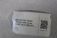 REFLECTOR, FRONT REFLEX 1990 Honda NS50F 33741-MB2-671