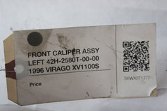FRONT CALIPER ASSY LEFT 42H-2580T-00-00 1996 VIRAGO XV1100S