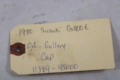 Oil Gallery Cap 11394-45000 1980 Suzuki GS1100 Red