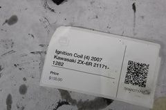 Ignition Coil (4) 2007 Kawasaki ZX-6R 21171-1282