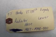 Radiator Lower Hose 19117-MM8-000 2007 Honda Shadow Sabre VT1100C2