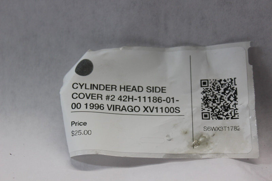 CYLINDER HEAD SIDE COVER #2 42H-11186-01-00 1996 Yamaha VIRAGO XV1100S