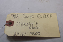 1982 Suzuki GS1100G Z-Driveshaft Plate 24761-45100