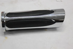 Ness Deep Cut Grip Chrome LEFT Harley Davidson