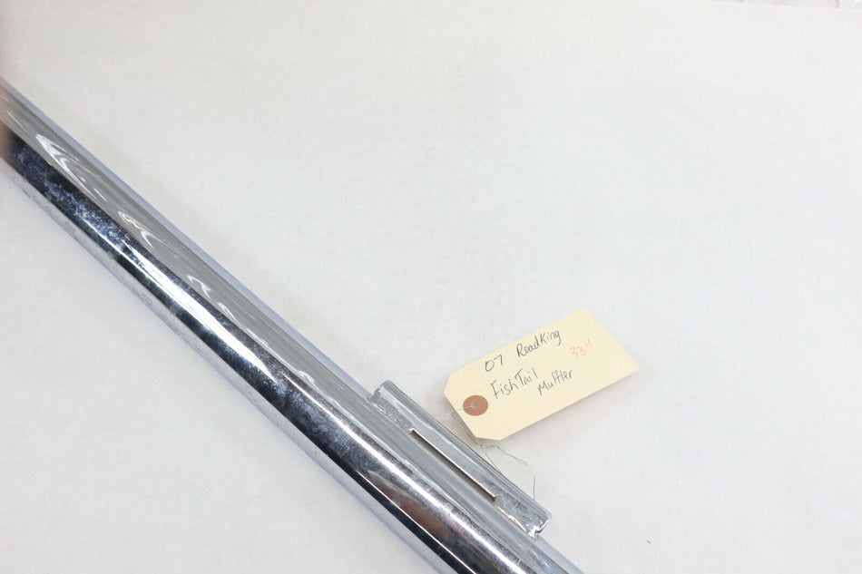 Chrome Fishtail Muffler 2007 Harley Davidson Road King