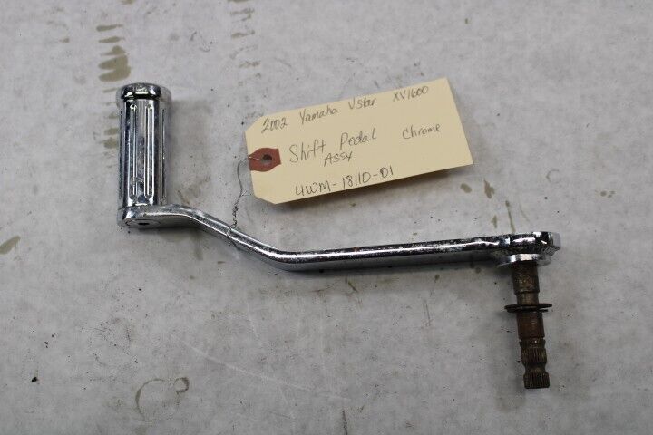 Shift Pedal Assy Chrome 4WM-18110-01 2002 Yamaha RoadStar XV1600A