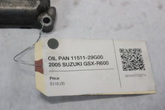 OIL PAN 11511-29G00 2005 SUZUKI GSX-R600