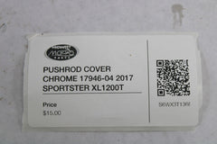 PUSHROD COVER CHROME 17946-04 2017 SPORTSTER XL1200T Harley Davidson SuperLow