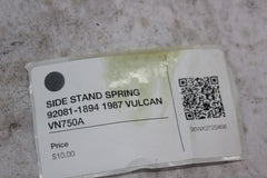 SIDE STAND SPRING 92081-1894 1987 VULCAN VN750A