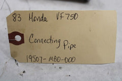 Connecting Pipe 19507-MB0-000 1983 Honda VF750