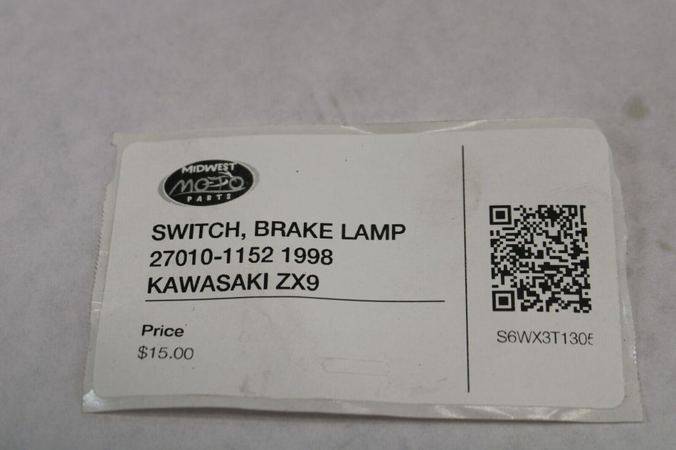 SWITCH, BRAKE LAMP 27010-1152 1998 Kawasaki ZX-9R Ninja