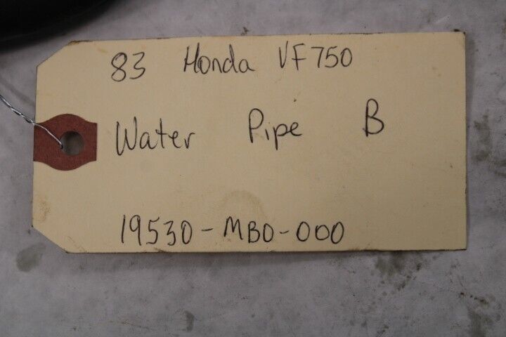 Water Pipe B 19530-MB0-000 1983 Honda VF750
