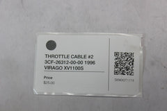 THROTTLE CABLE #2 3CF-26312-00-00 1996 Yamaha VIRAGO XV1100S