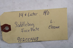 Harley Davidson Saddlebag Faceplate LEFT 90200448