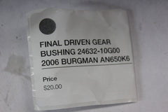 FINAL DRIVEN GEAR BUSHING 24632-10G00 2006 BURGMAN AN650K6