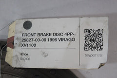 FRONT BRAKE DISC 4PP-2582T-00-00 1996 Yamaha VIRAGO XV1100