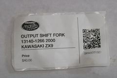 OUTPUT SHIFT FORK 13140-1266 2000 KAWASAKI ZX9 2000 Kawasaki ZX-9R