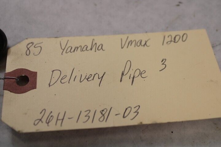 Delivery Pipe 3 26H-13181-03 1990 Yamaha Vmax VMX12 1200