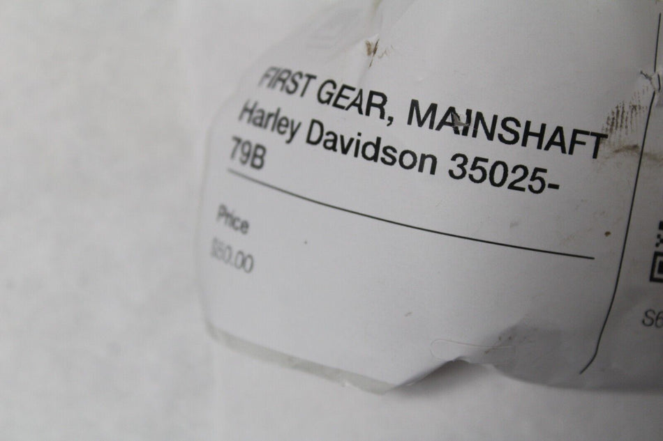 TRANS TRANSMISSION FIRST GEAR, MAINSHAFT 35025-79B Harley Davidson