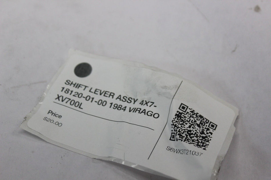 SHIFT LEVER ASSY 4X7-18120-01-00 1984 VIRAGO XV700L