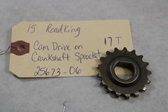 Cam Drive On Crankshaft Sprocket 17T 25673-06 2015 Harley Davidson Road King