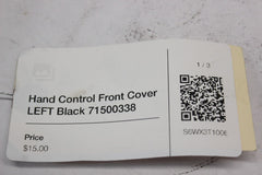 Hand Control Front Cover LEFT Black 71500338 Harley Davidson