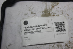 HEAD COVER GASKET 11061-0261 2007 VULCAN VN900 CUSTOM