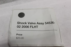 Shock Valve Assy 54536-02 2006 FLHT Harley Davidson Electraglide