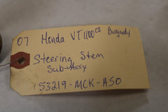 Steering Stem Sub-Assy 53219-MCK-A50 2007 Honda Shadow Sabre VT1100C2