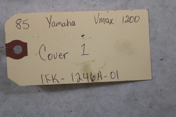Cover 1 1FK-1246A-01 1990 Yamaha Vmax VMX12 1200