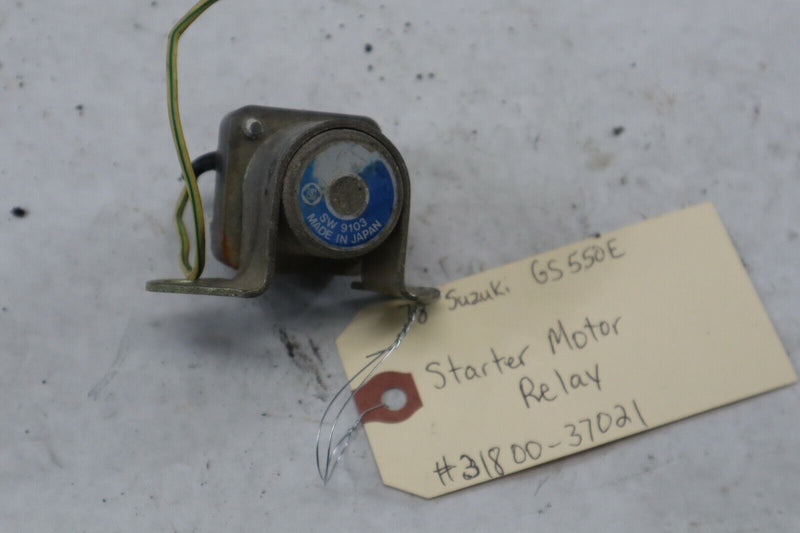 OEM Suzuki Motorcycle Starter Motor Relay 1978 GS550 31800-37021