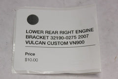 LOWER REAR RIGHT ENGINE BRACKET 32190-0275 2007 VULCAN CUSTOM VN900