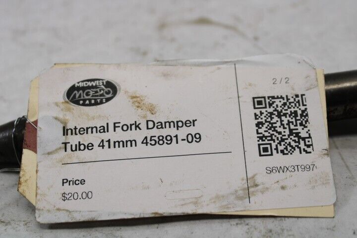 Internal Fork Damper Tube 41mm 45891-09 Harley Davidson