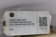 FRONT FORK ASSY LEFT (SEE PHOTOS) 44001-1337 1982 Kawasaki Spectre KZ750N