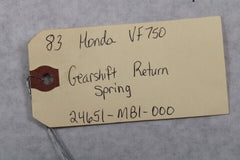 Gearshift Return Spring 24651-MB1-000 1983 Honda VF750