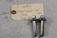 Internal Thread Screws (2) 16480-92 (1-7/8”) 2015 Harley Davidson Road King