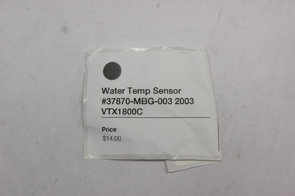 Water Temp Sensor #37870-MBG-003 2003 Honda VTX1800C