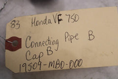 Connecting Pipe Cap B 19509-MB0-000 1983 Honda VF750