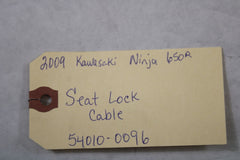 Seat Lock Cable 54010-0096 2009 Kawasaki 650R Ninja EX650C9F
